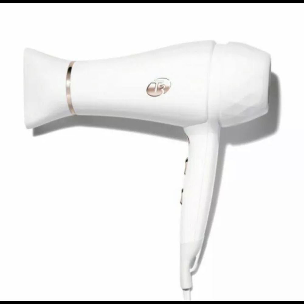T3 featherlight 2 hair dryer with the diamond stud on the back